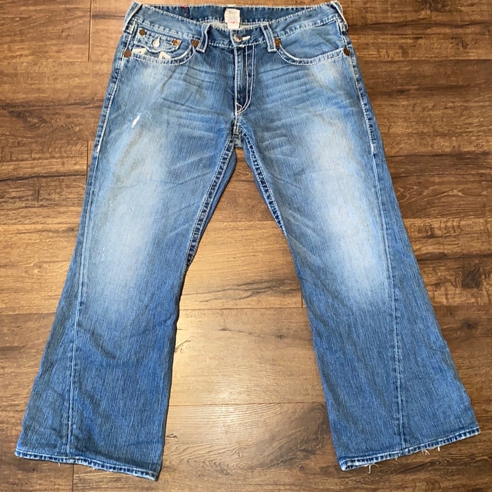 Mens True Religion Rainbow Joey Jeans